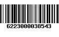 Código de Barras 6223000038543