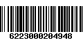 Código de Barras 6223000204948