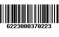 Código de Barras 6223000370223