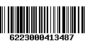 Código de Barras 6223000413487