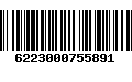 Código de Barras 6223000755891