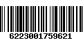 Código de Barras 6223001759621