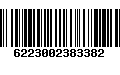 Código de Barras 6223002383382