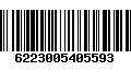 Código de Barras 6223005405593