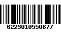 Código de Barras 6223010550677