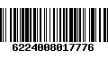 Código de Barras 6224008017776