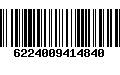 Código de Barras 6224009414840