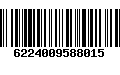 Código de Barras 6224009588015