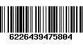Código de Barras 6226439475804