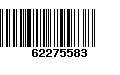 Código de Barras 62275583