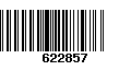 Código de Barras 622857