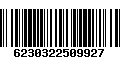 Código de Barras 6230322509927
