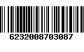 Código de Barras 6232008703087