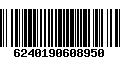 Código de Barras 6240190608950