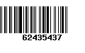 Código de Barras 62435437