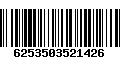 Código de Barras 6253503521426