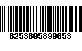 Código de Barras 6253805890053