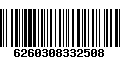 Código de Barras 6260308332508