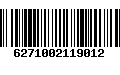 Código de Barras 6271002119012