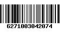 Código de Barras 6271003042074