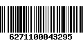 Código de Barras 6271100043295