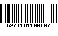 Código de Barras 6271101190097