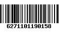 Código de Barras 6271101190158