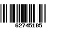 Código de Barras 62745185