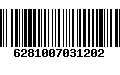 Código de Barras 6281007031202