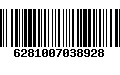 Código de Barras 6281007038928