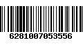 Código de Barras 6281007053556