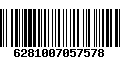 Código de Barras 6281007057578