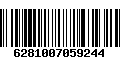 Código de Barras 6281007059244