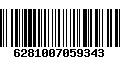 Código de Barras 6281007059343