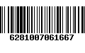 Código de Barras 6281007061667