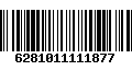 Código de Barras 6281011111877