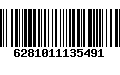 Código de Barras 6281011135491