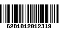 Código de Barras 6281012012319