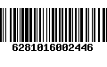 Código de Barras 6281016002446