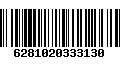 Código de Barras 6281020333130