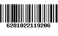 Código de Barras 6281022119206