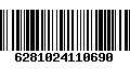 Código de Barras 6281024110690