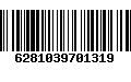 Código de Barras 6281039701319