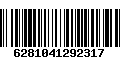 Código de Barras 6281041292317