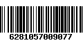 Código de Barras 6281057009077