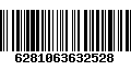 Código de Barras 6281063632528