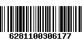 Código de Barras 6281100306177