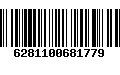 Código de Barras 6281100681779