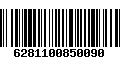 Código de Barras 6281100850090