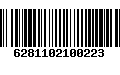 Código de Barras 6281102100223